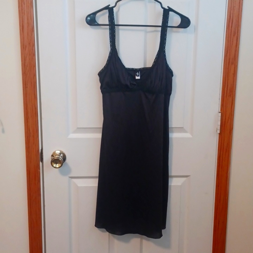 Black Morbid Threads Hot Topic Slip Dress
